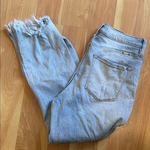 KanCan Light Blue Distressed Women's Jeans